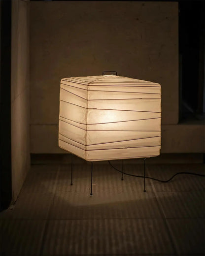 Ayla Cube Nightstand lamp Table Lamp