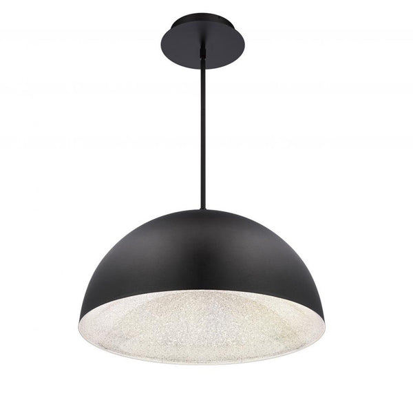 Pendant, Integrated LED, Black, Clear Radiance Crystal (BPD19323-BK YUEX014CZ2)