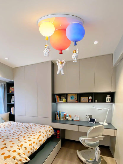 Frosted Balloon Combination Ceiling fixture Ceiling Lamp