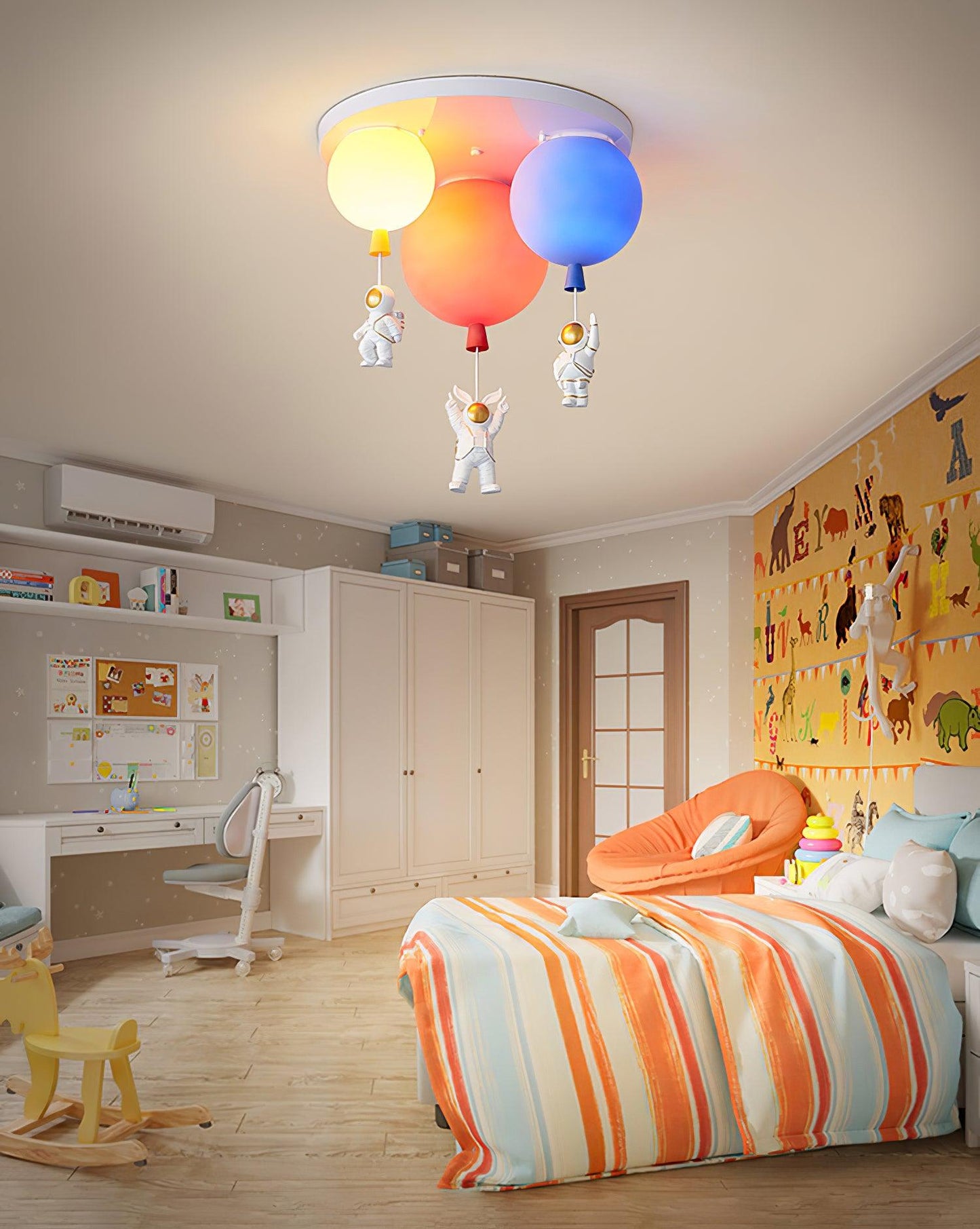 Frosted Balloon Combination Ceiling fixture Ceiling Lamp