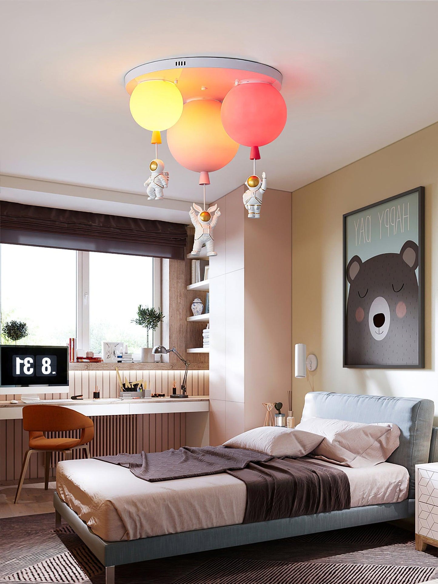 Frosted Balloon Combination Ceiling fixture Ceiling Lamp