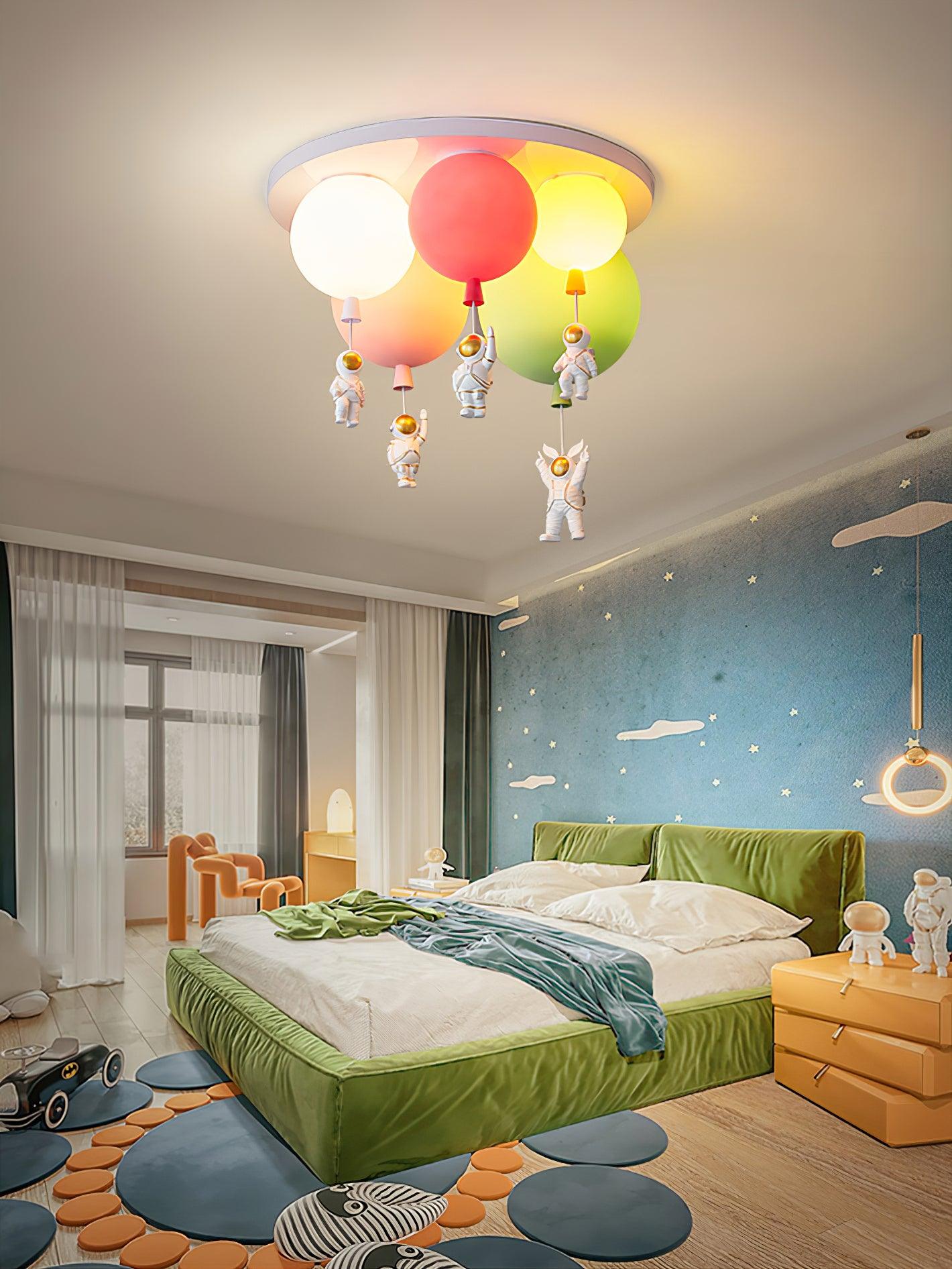 Frosted Balloon Combination Ceiling fixture Ceiling Lamp