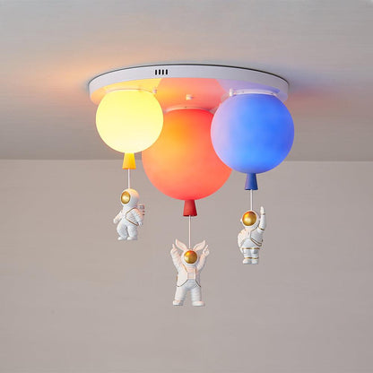 Frosted Balloon Combination Ceiling fixture Ceiling Lamp