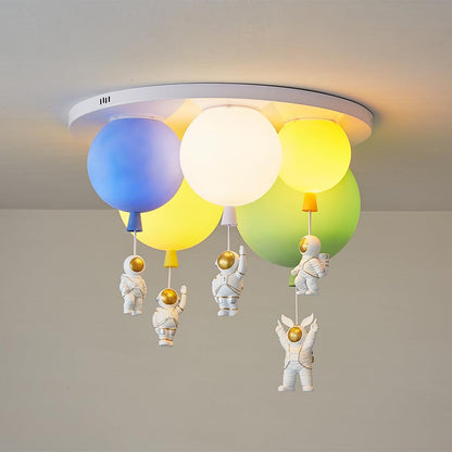 Frosted Balloon Combination Ceiling fixture Ceiling Lamp