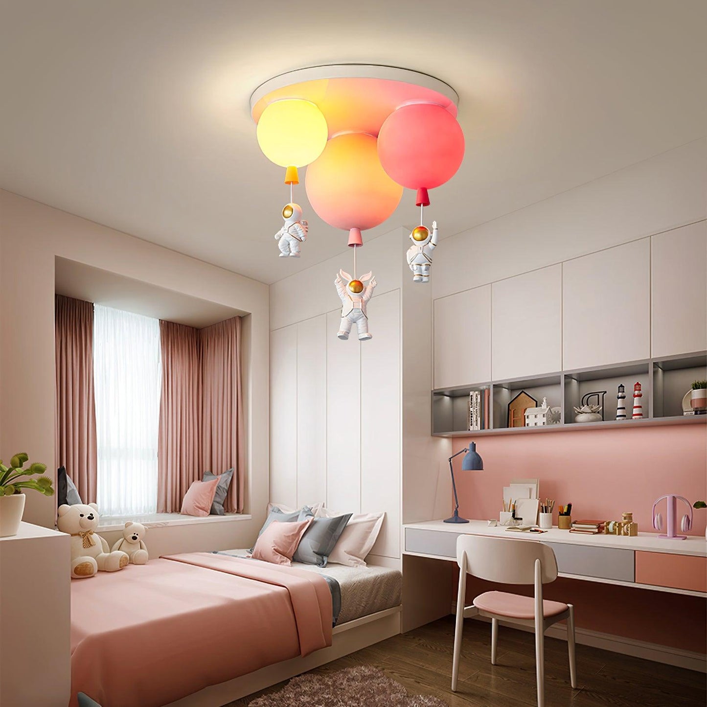 Frosted Balloon Combination Ceiling fixture Ceiling Lamp