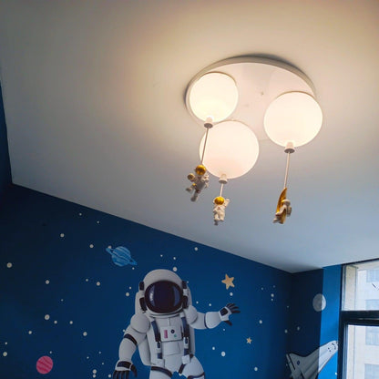 Frosted Balloon Combination Ceiling fixture Ceiling Lamp