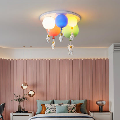 Frosted Balloon Combination Ceiling fixture Ceiling Lamp