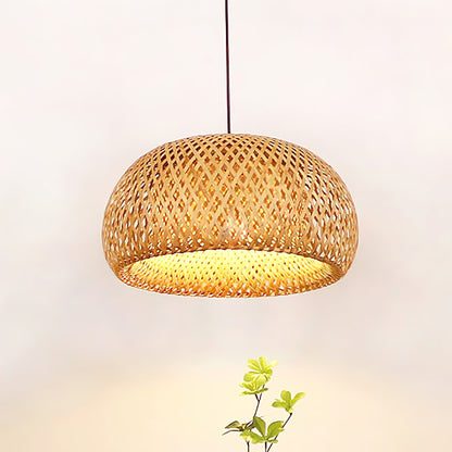 Bamboo Braided Houselight Pendant Lamp