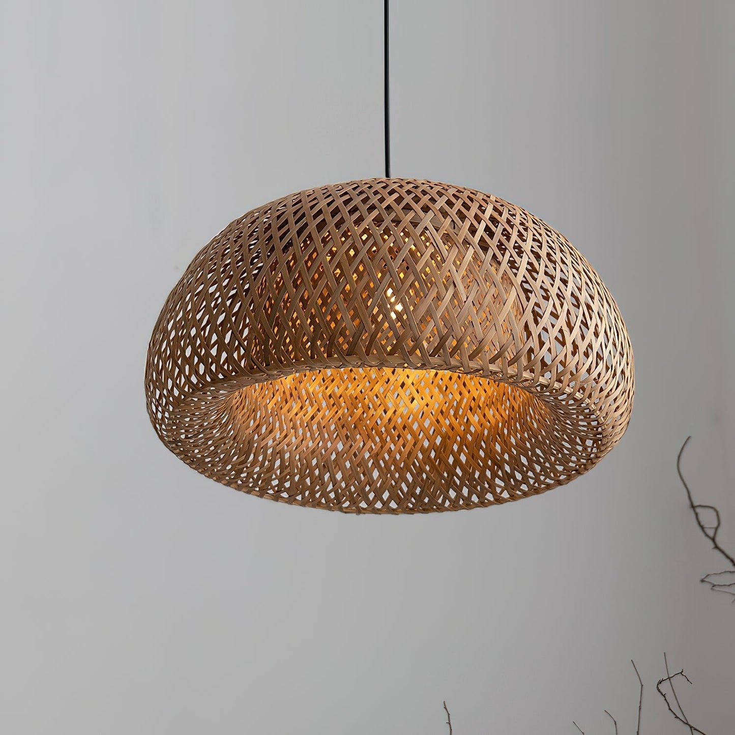 Bamboo Braided Houselight Pendant Lamp