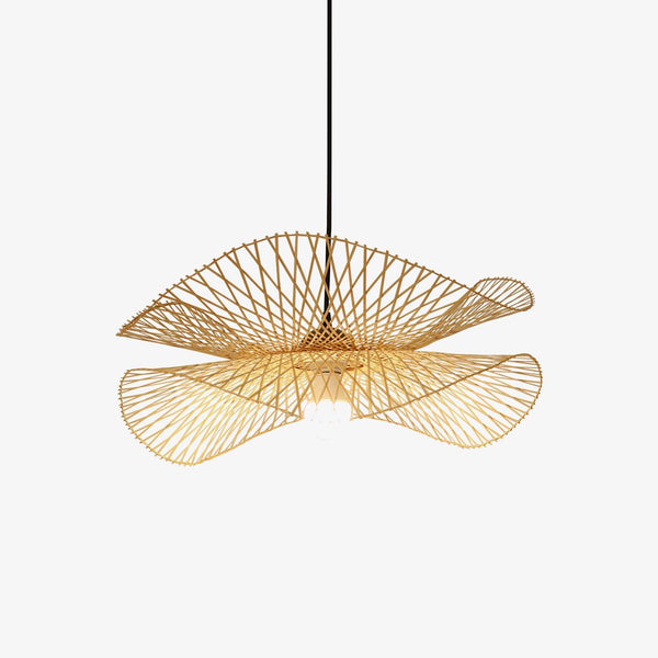 Bamboo Frame Ceiling light fitting Pendant Lamp