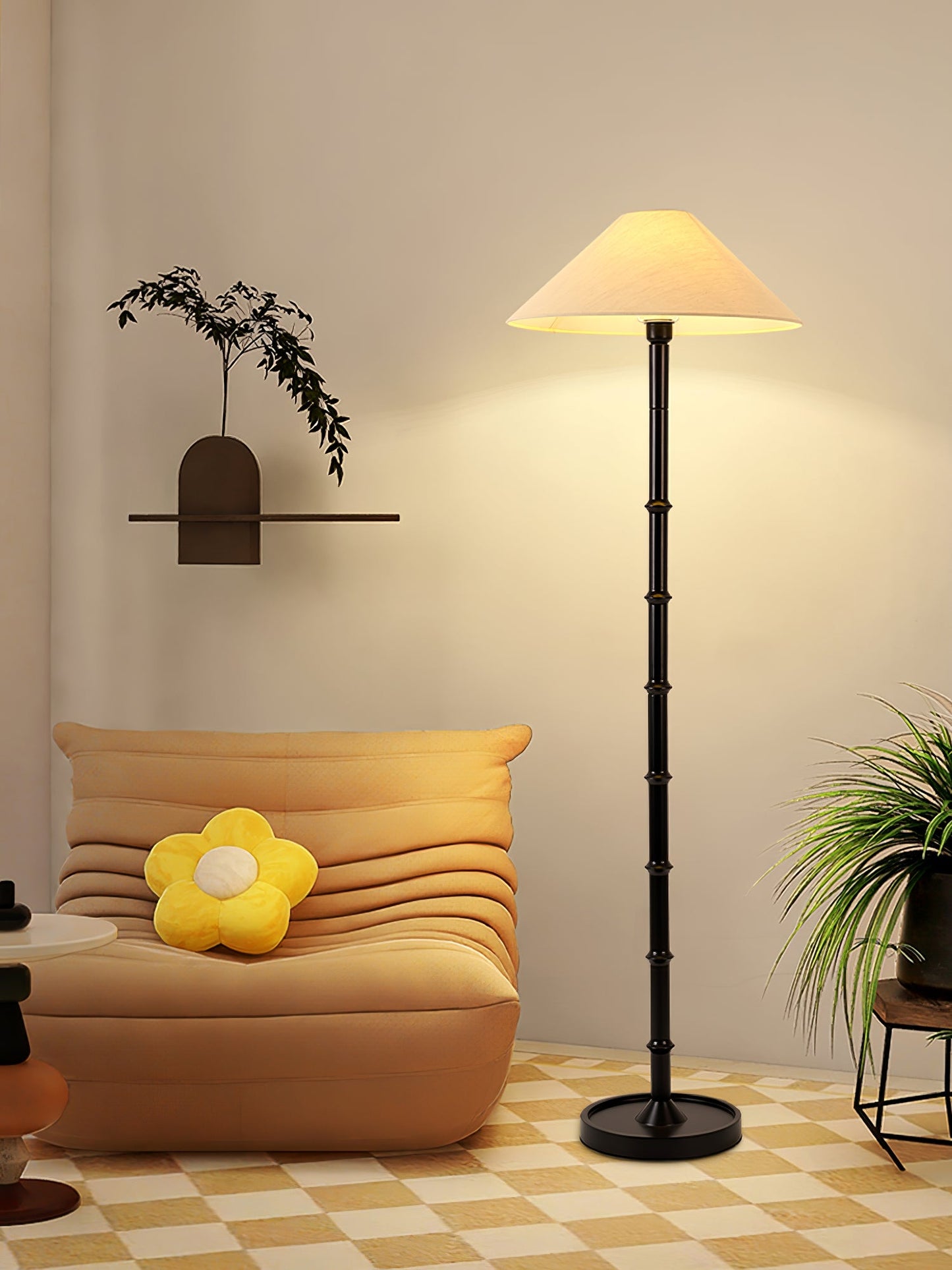 Bamboo Knot Free-standing Lamp Floor Lamp