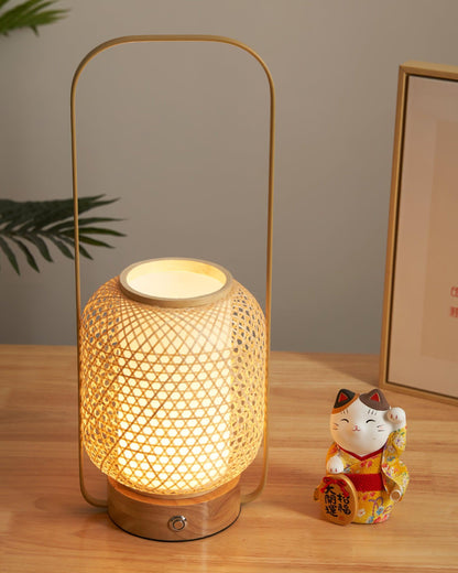 Bamboo Lantern Work lamp Table Lamp