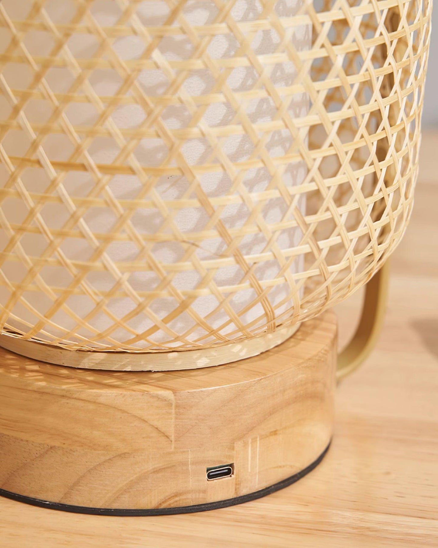 Bamboo Lantern Work lamp Table Lamp