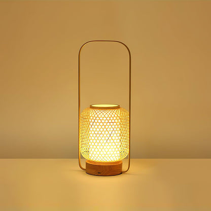 Bamboo Lantern Work lamp Table Lamp