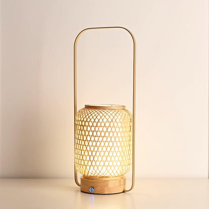 Bamboo Lantern Work lamp Table Lamp