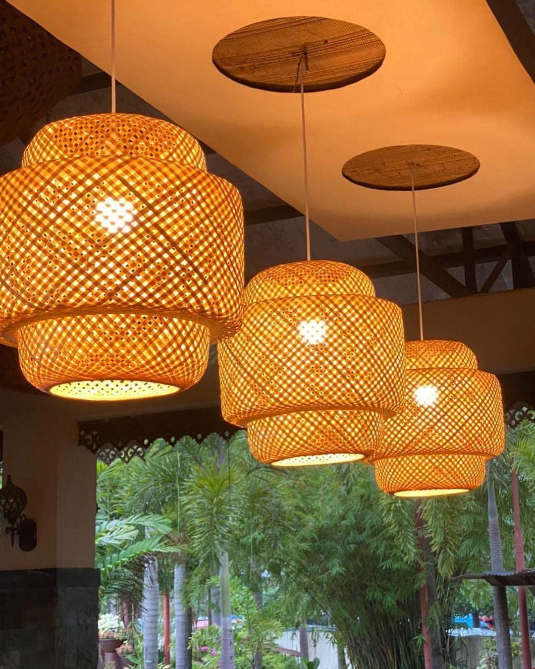 Bamboo Droplight Pendant Light