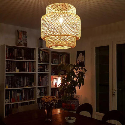 Bamboo Droplight Pendant Light