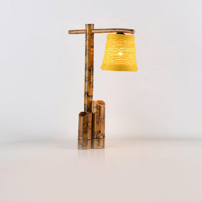 Bamboo Zen Nightstand lamp Table Lamp