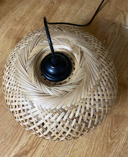 Bamboo Braided Houselight Pendant Lamp