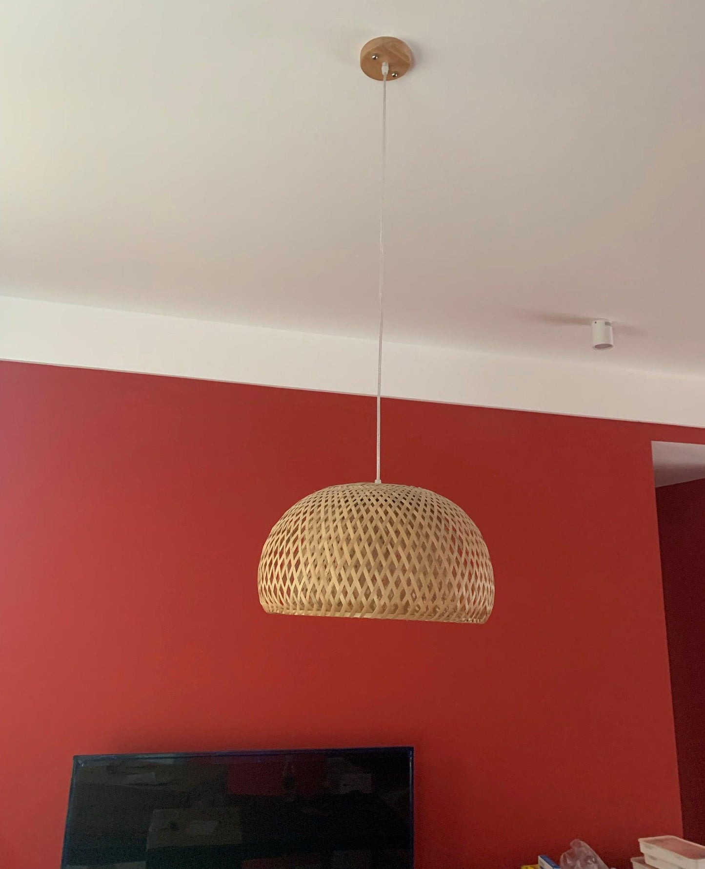 Bamboo Braided Houselight Pendant Lamp