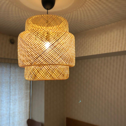 Bamboo Droplight Pendant Light