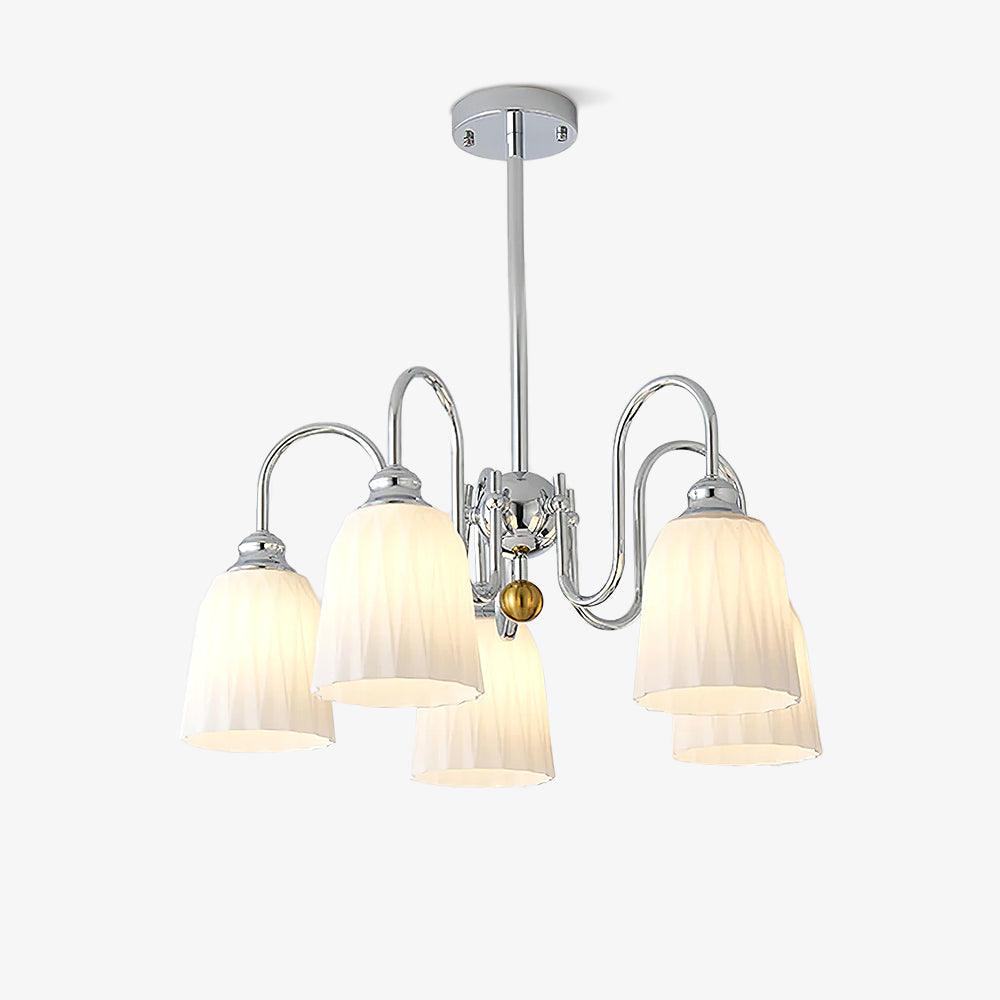 Bauhaus Pleated Ceiling fixture Chandelier