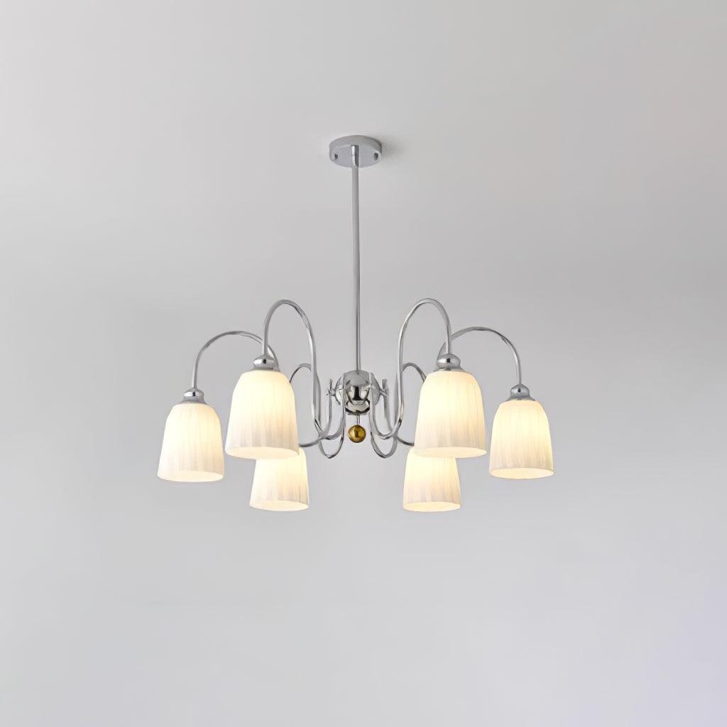 Bauhaus Pleated Ceiling fixture Chandelier