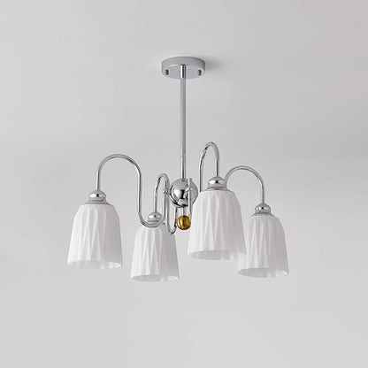 Bauhaus Pleated Ceiling fixture Chandelier