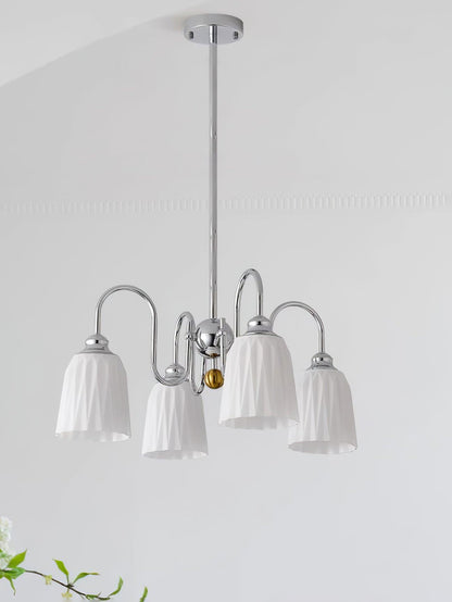 Bauhaus Pleated Ceiling fixture Chandelier