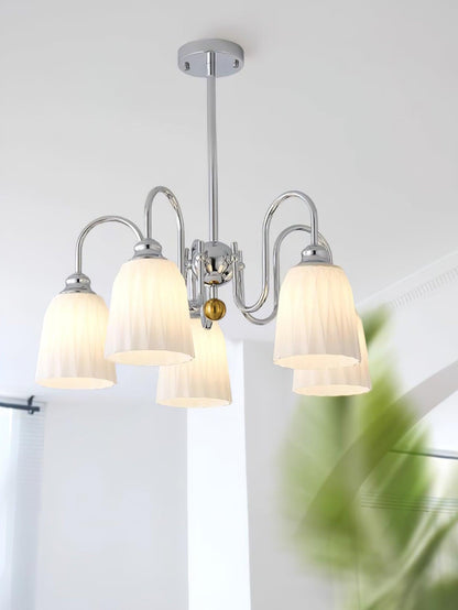 Bauhaus Pleated Ceiling fixture Chandelier