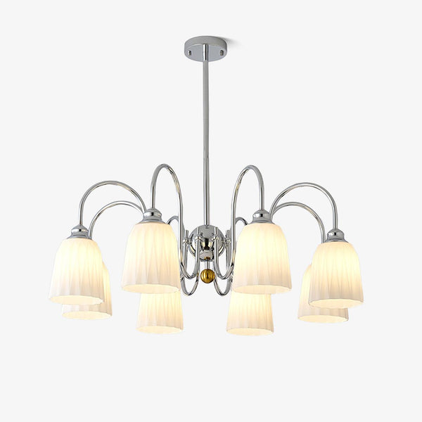 Bauhaus Pleated Ceiling fixture Chandelier