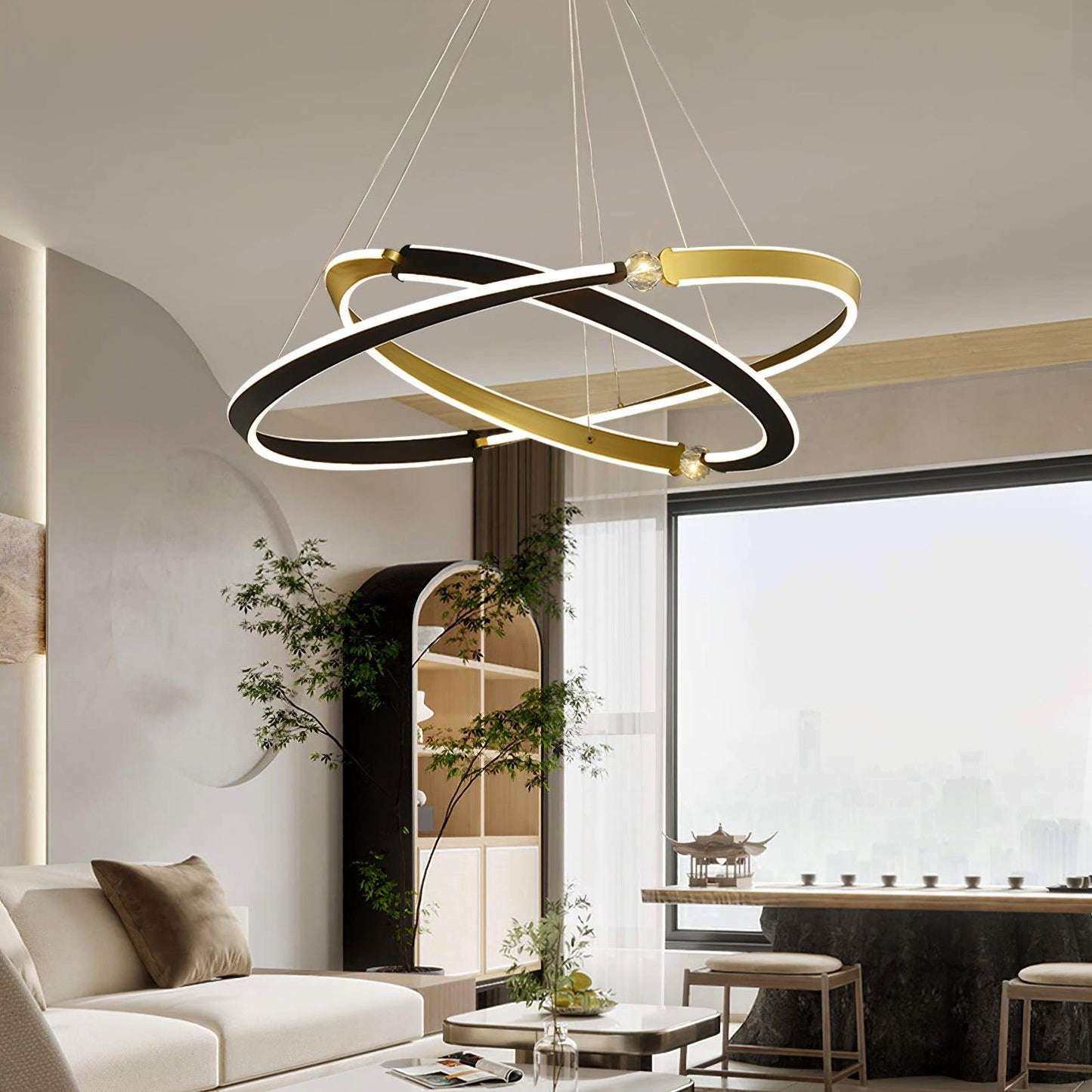 Beliani LED Drop light Pendant Light