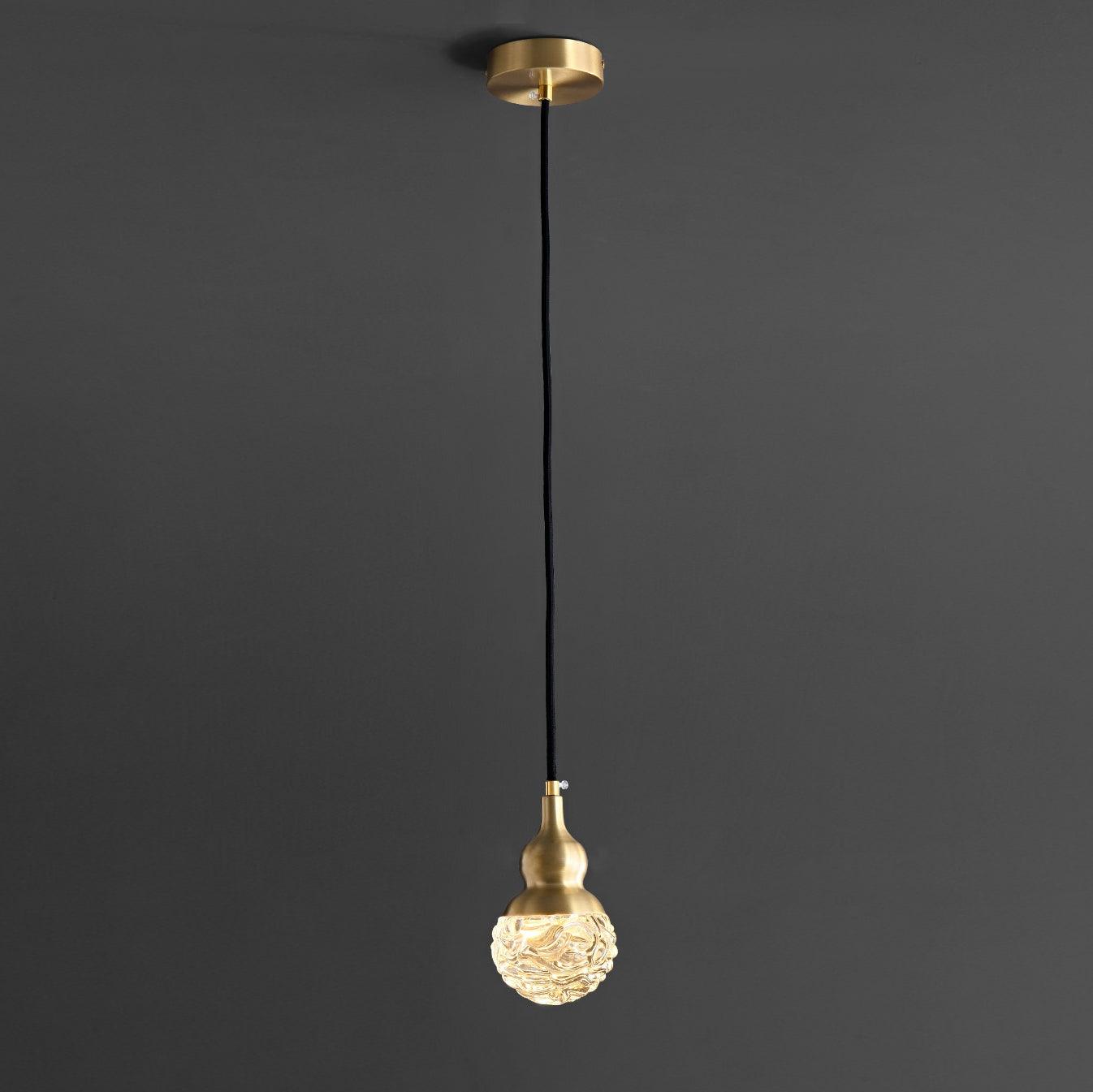 Bella Brass Hanging light Pendant Light