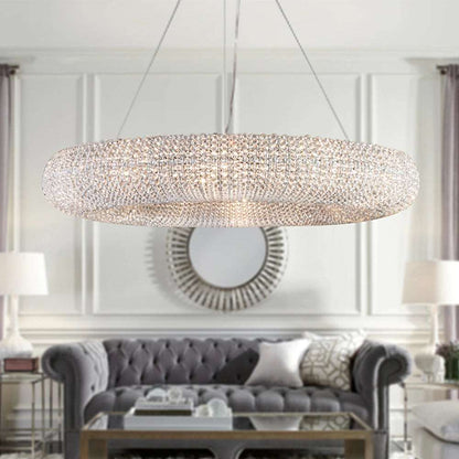 Bergamo Crystal Modern Chandelier