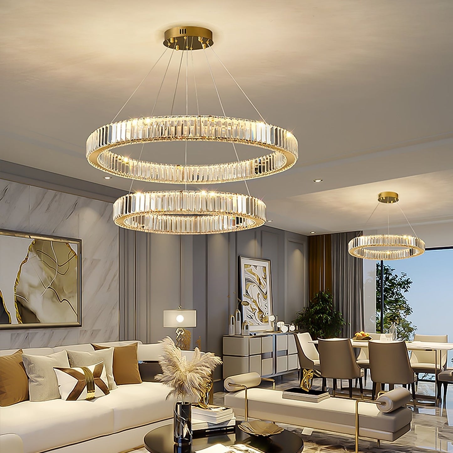 Bertolda Crown Chandeliers