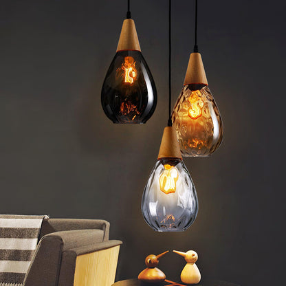 Besnier Glass Droplight Pendant Light