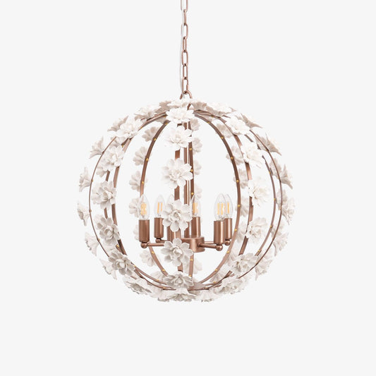 Bianca Floral Orb Ceiling fixture Chandelier