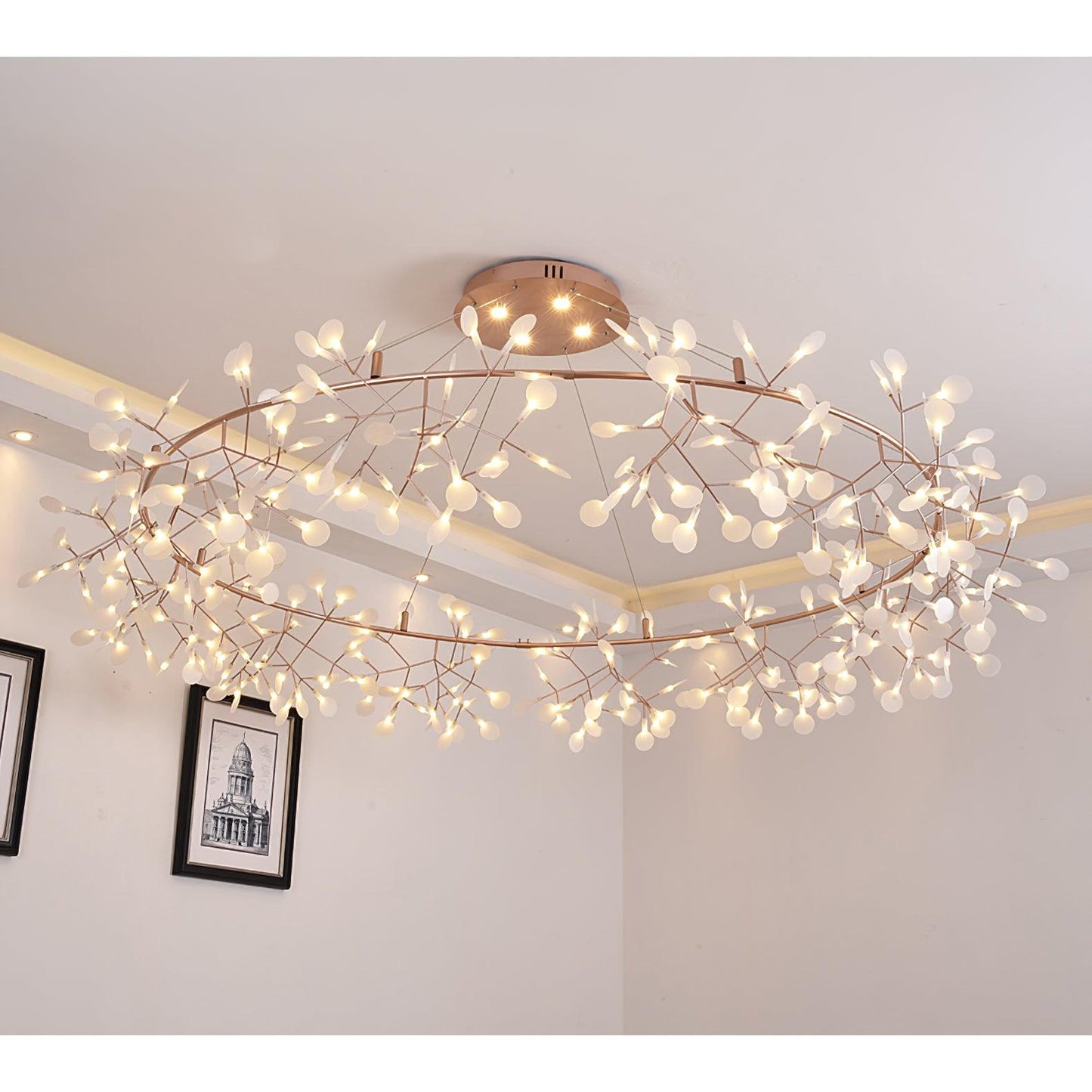 Big O Firefly LED Electrolier Chandelier