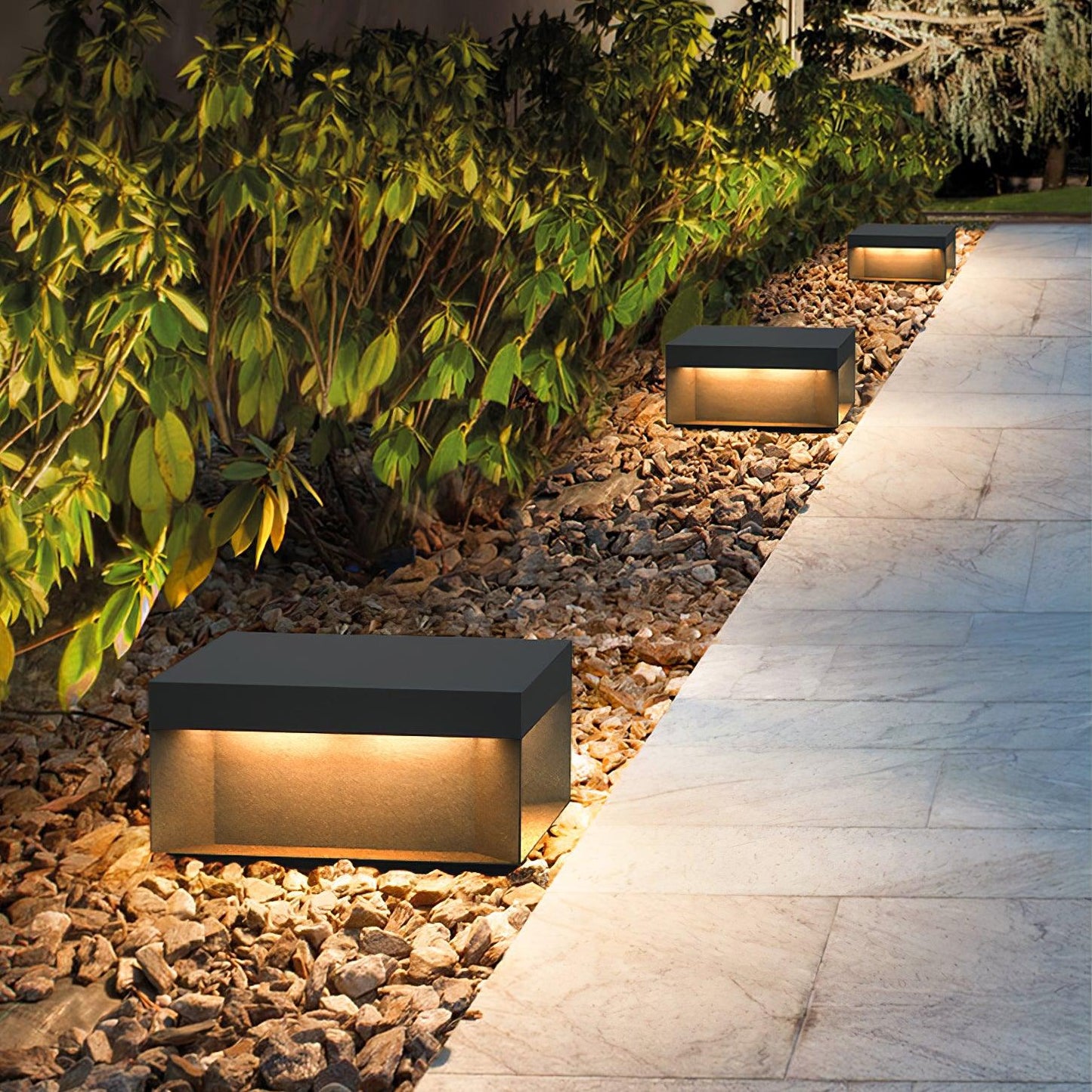 Black Box Architectural light Outdoor Post Light