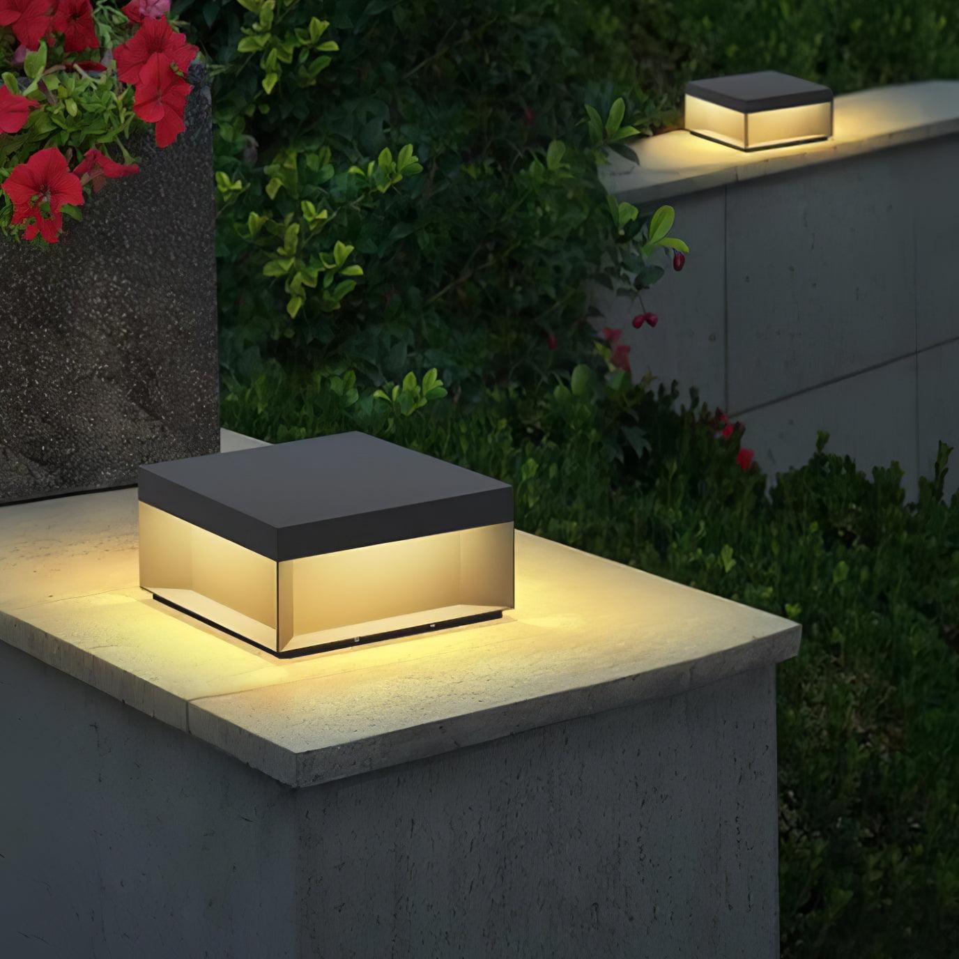 Black Box Architectural light Outdoor Post Light