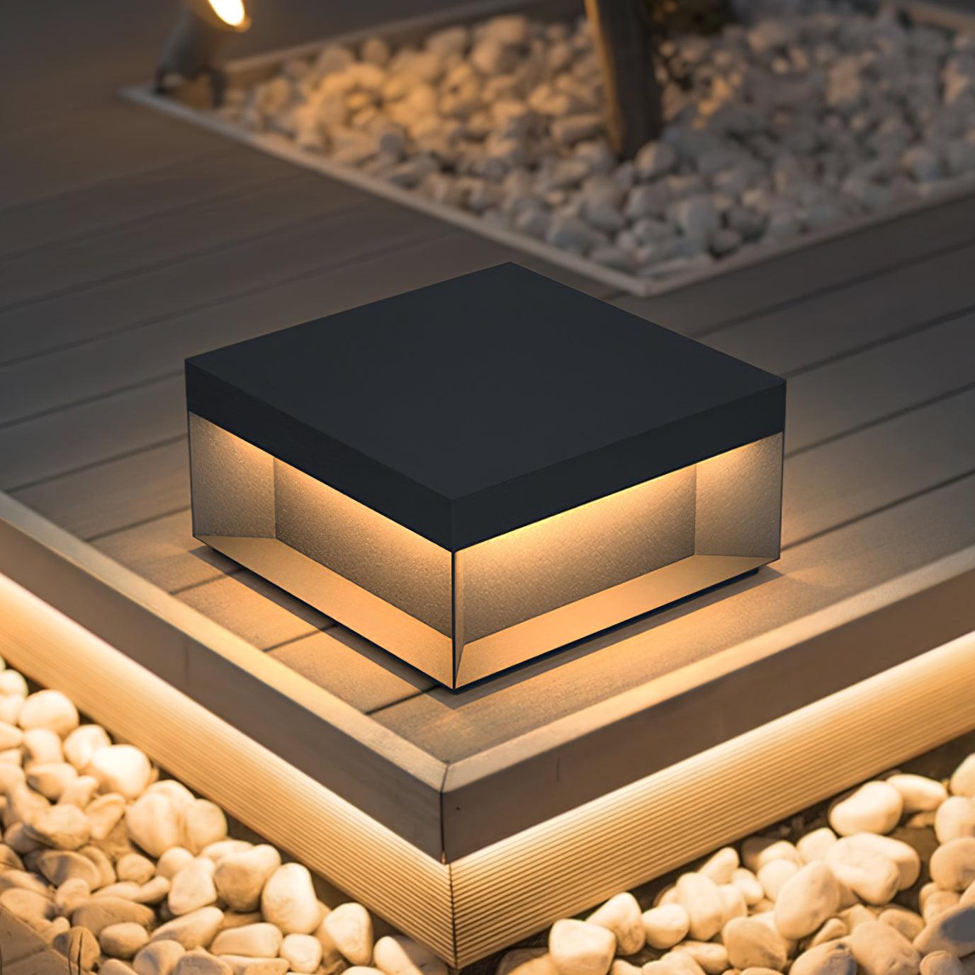 Black Box Architectural light Outdoor Post Light