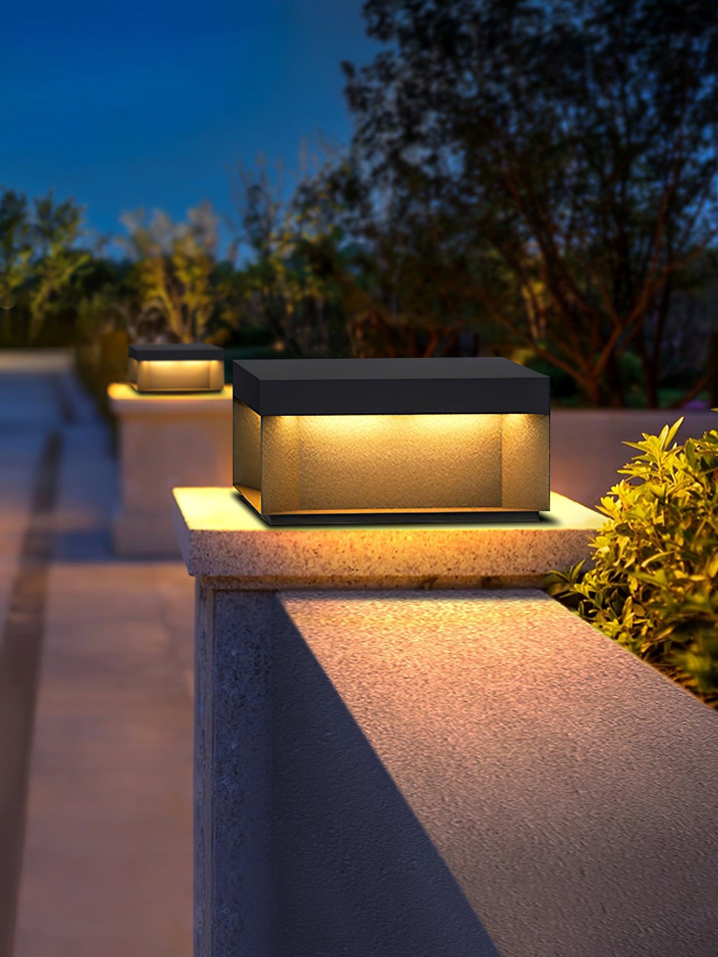 Black Box Architectural light Outdoor Post Light