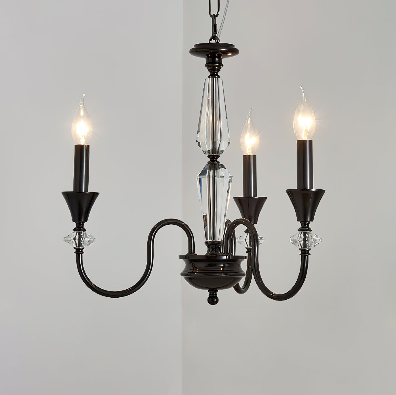 Noir Candelabra Electrolier Chandelier