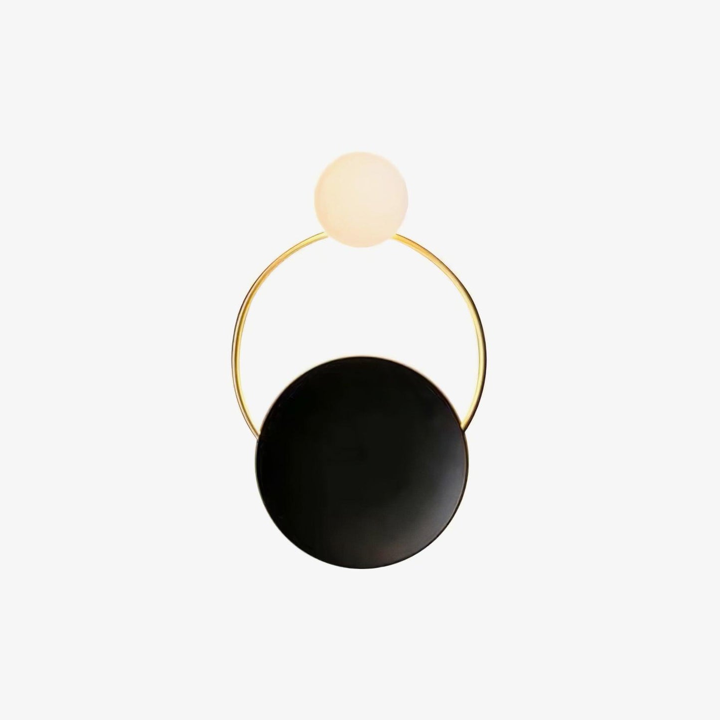 Black Circular Rings Lamp bracket Wall Lamp