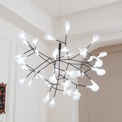 Black Firefly LED Ceiling fixture Chandelier