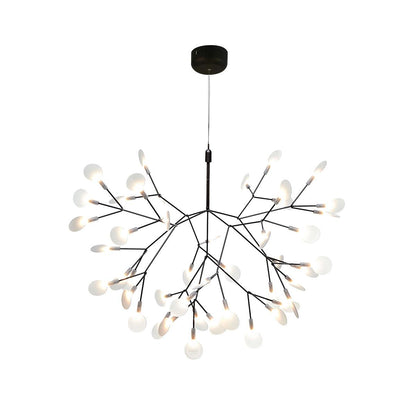 Black Firefly LED Ceiling fixture Chandelier