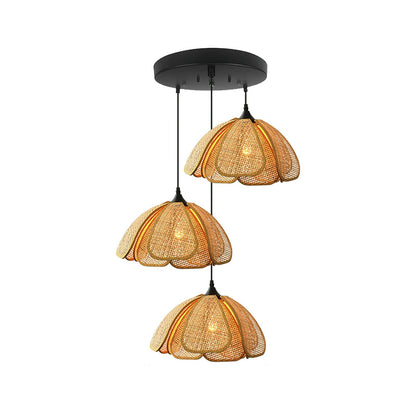 Bloom Rattan Houselight Pendant Lamp