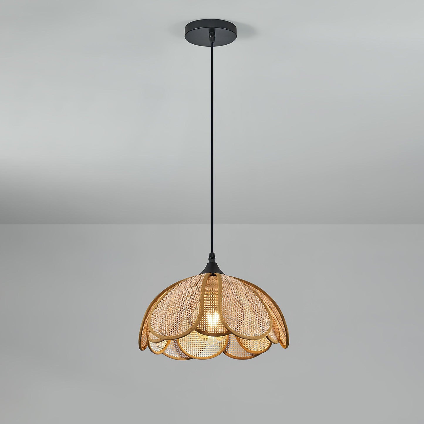 Bloom Rattan Houselight Pendant Lamp