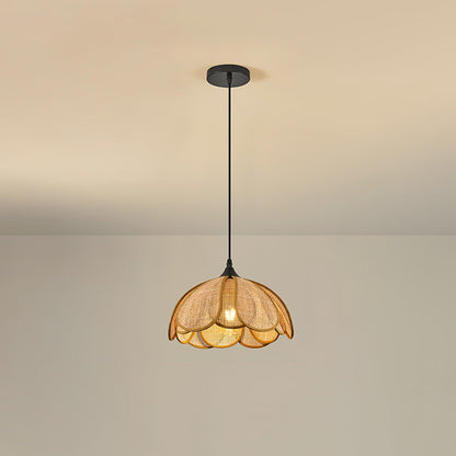 Bloom Rattan Houselight Pendant Lamp