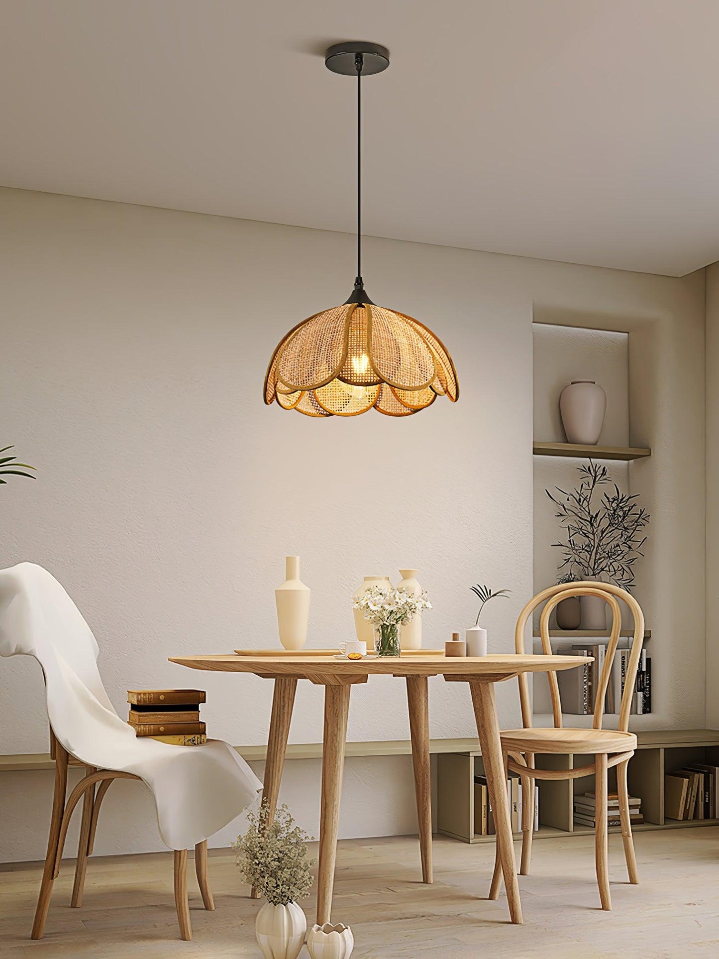 Bloom Rattan Houselight Pendant Lamp